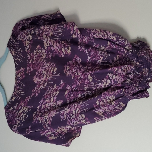 Rena Rowan silk flutter top - Picture 4 of 5